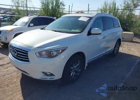 2013 Infiniti Jx35 z USA, uszkodzony, nr VIN 5N1AL0MM7DC314088
